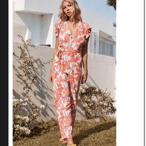 Mister Zimi Audrey jumpsuit in “La Rose” print